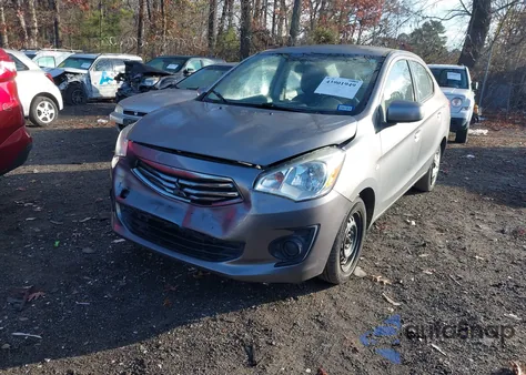 2017 Mitsubishi Mirage G4 Es from USA, damaged, VIN ML32F3FJ1HHF10143